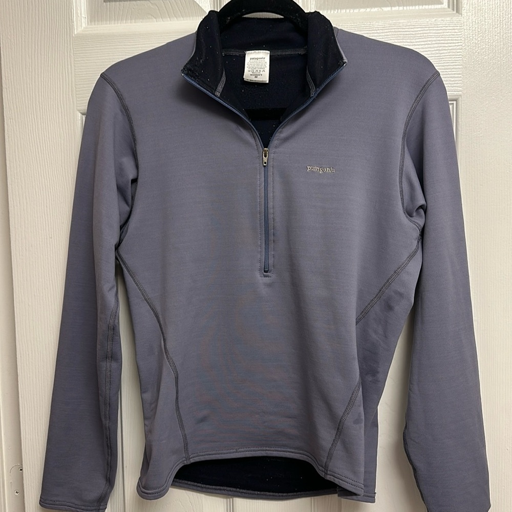 PATAGONIA | Capilene Lavender Zip Up workout top